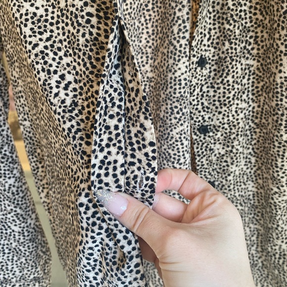 Leopard Button Down - Picture 4 of 4